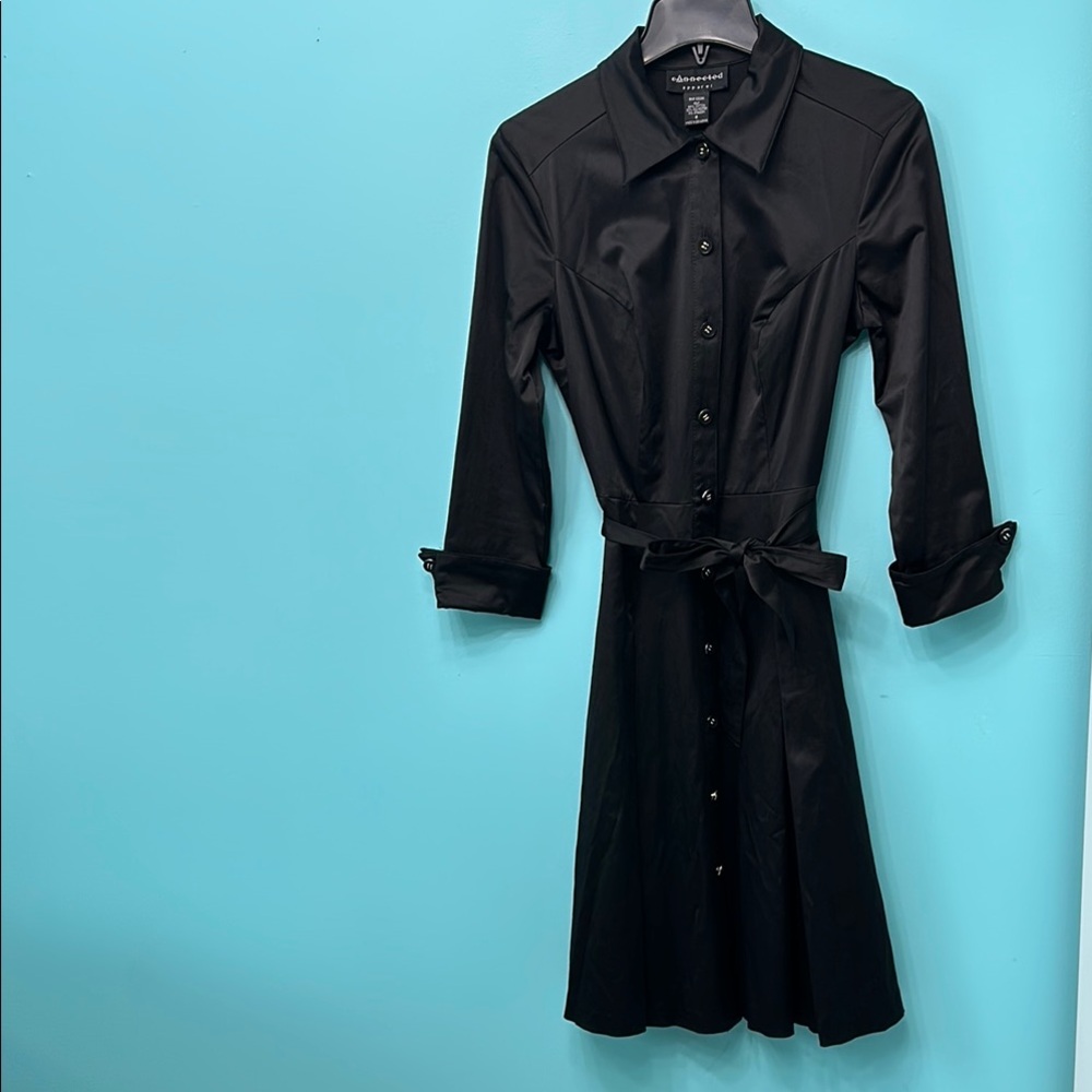 Women's Black Shirt Dress
